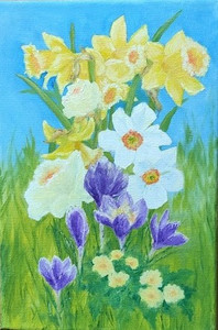 CD, Spring flowers, oils.jpg